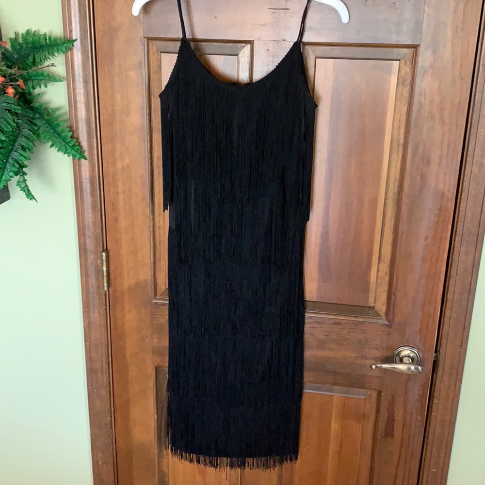 Beautiful Vintage Black Flapper Dress/Costume